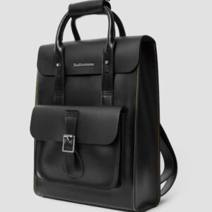 Shop kiev leather backpack in black dr martens